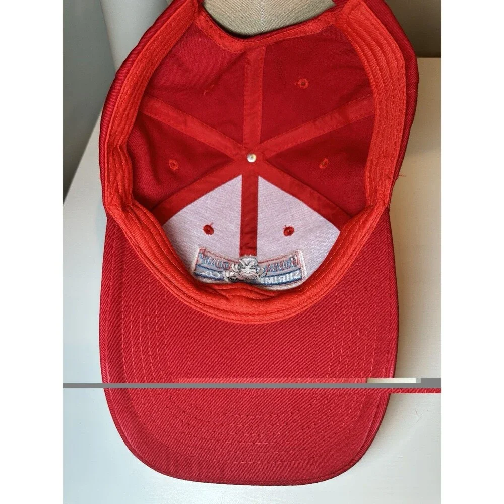 Bubba Gump Shrimp Co Hat Red Snapback Forrest Gump Movie Costume Cap